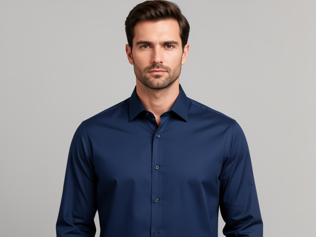 Navy Blue Cotton