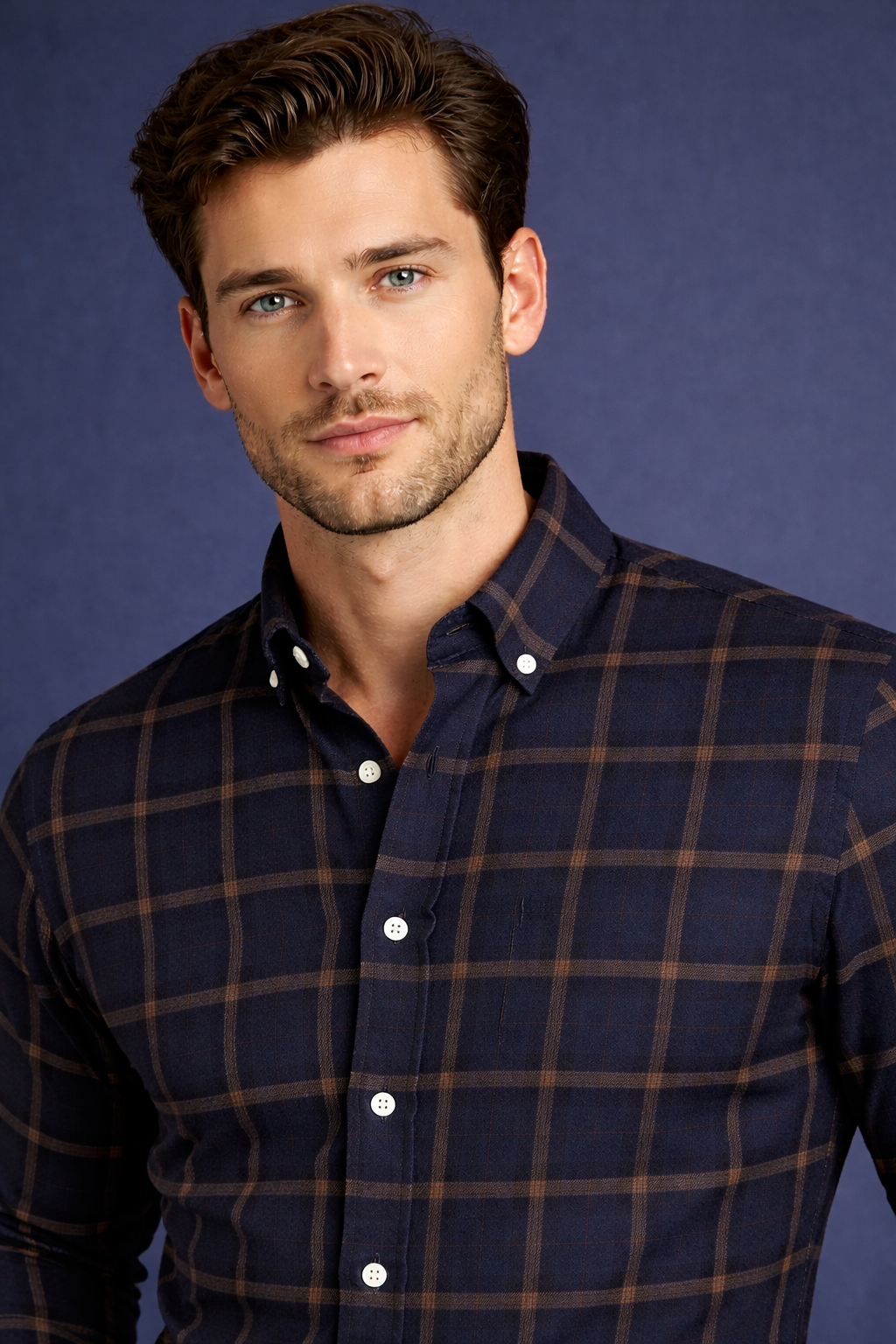 Herringbone Navy